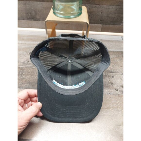 CPT Racing Manufacturing Suspension Company Black With Blue Logo Snapback Hat - Picture 6 of 7